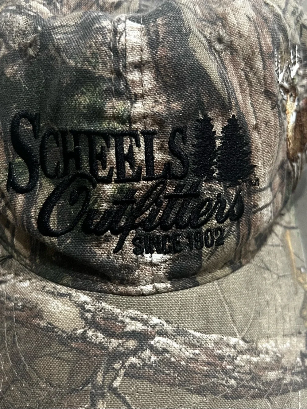 Men's Camo Baseball Cap - Multicolor